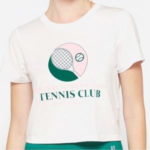 VENUS WILLIAMS Country Club Cropped Tee